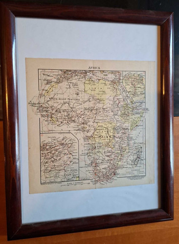 Mappa vintage africa epoca - mappa,