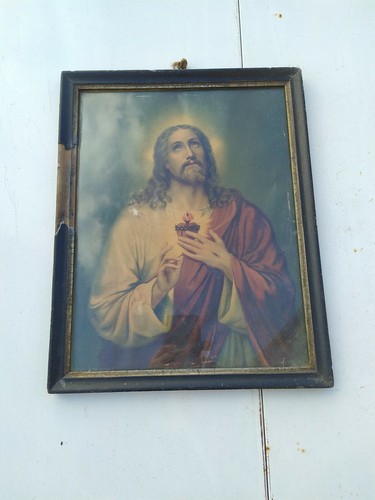 Quadro gesù sacro chiesa - quadro,