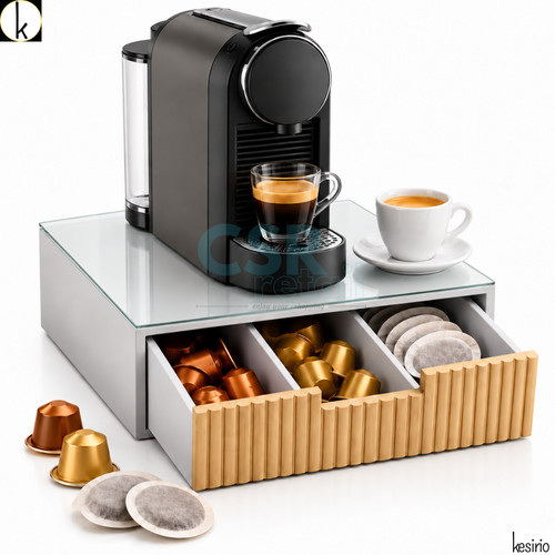 Porta capsule caffè cassetto - capsule,