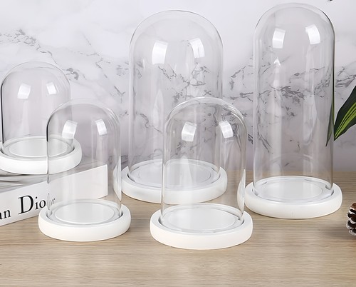 Campana vetro con base - di,