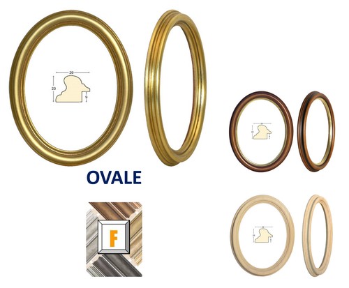 Cornice portafoto ovale - portafoto,