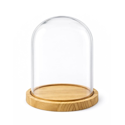 Campana vetro con base in - vetro,
