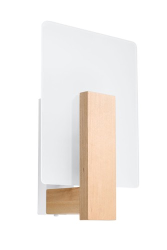Wandleuchte vetro legno - wandleuchte,